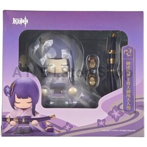 Genshin Impact Raiden Shogun Statue of her Excellency 4" PVC - Mihoyo